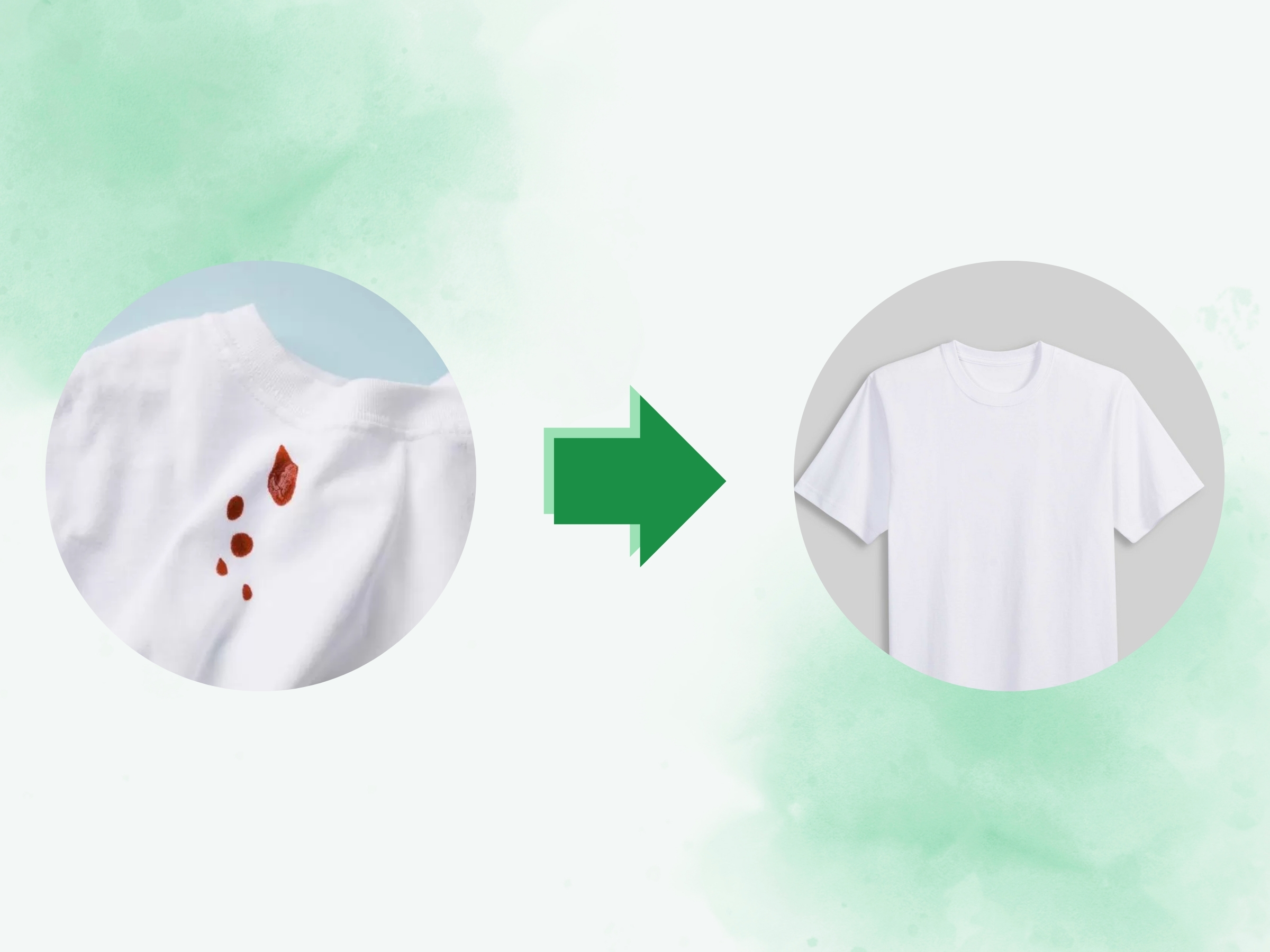 Phương pháp tẩy điểm tại Giặt Ủi Xanh giúp quần áo sạch 