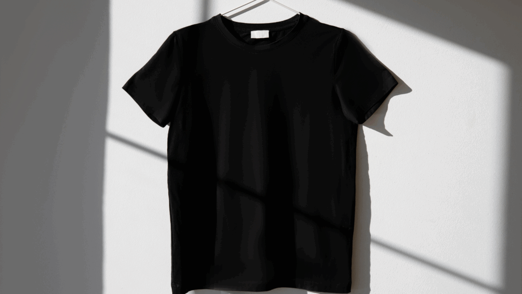 giặt đồ màu đen