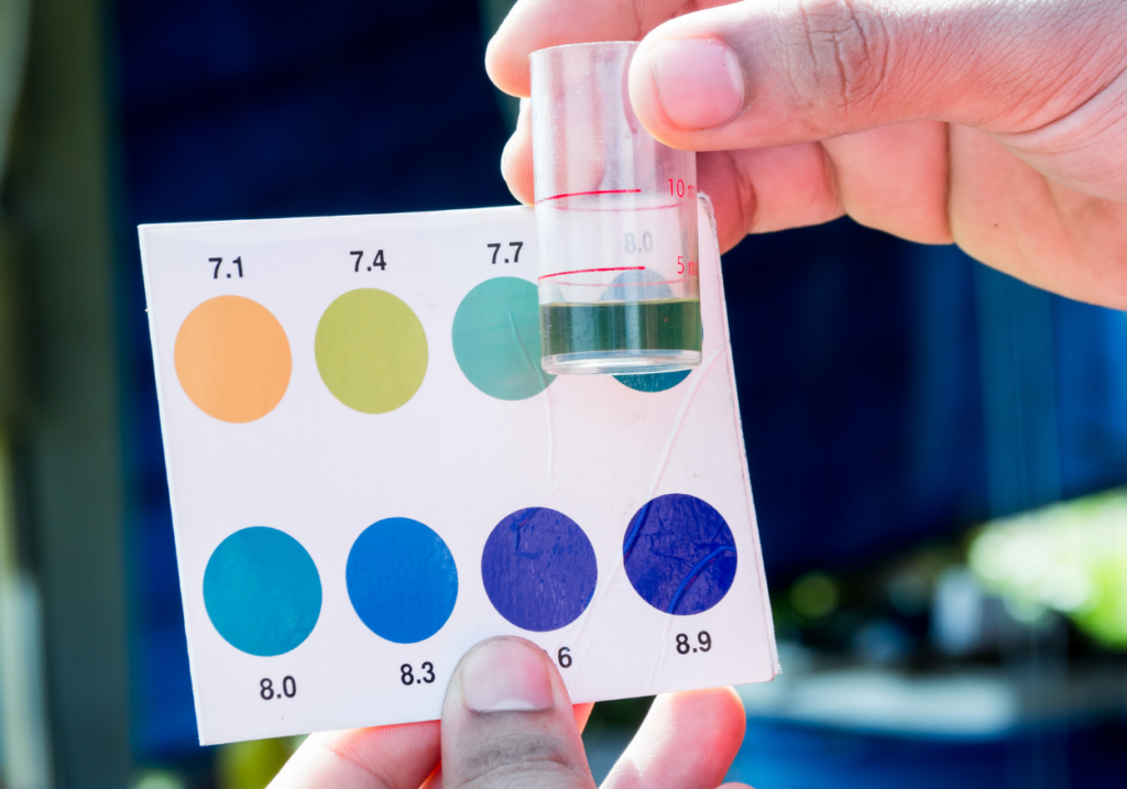 trung hòa hóa chất giặt