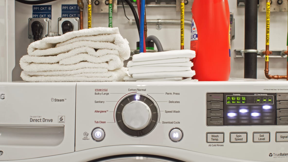 proper clothes drying temperature